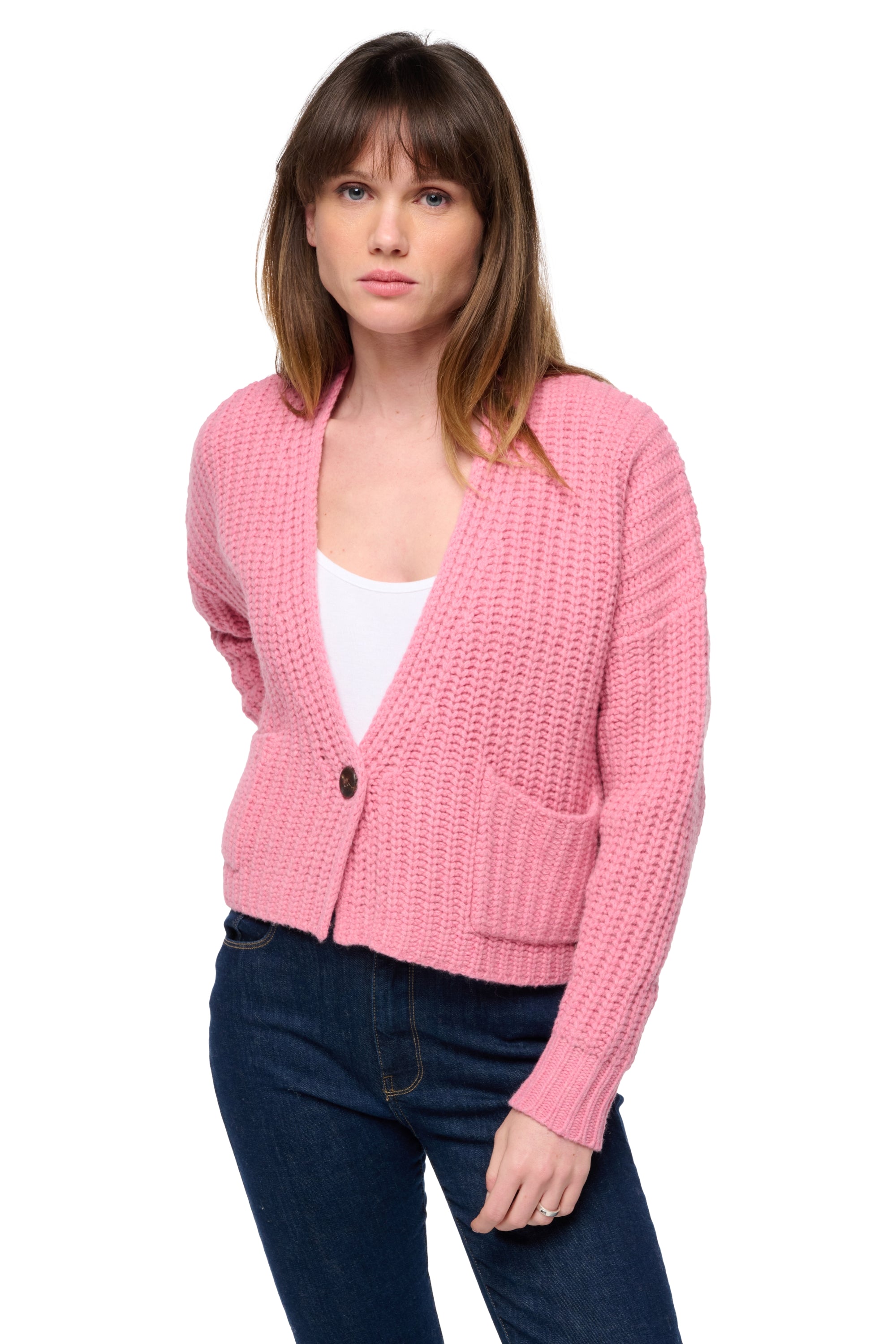 Santiago en yak femme - Vue 1 - pink - Mahogany