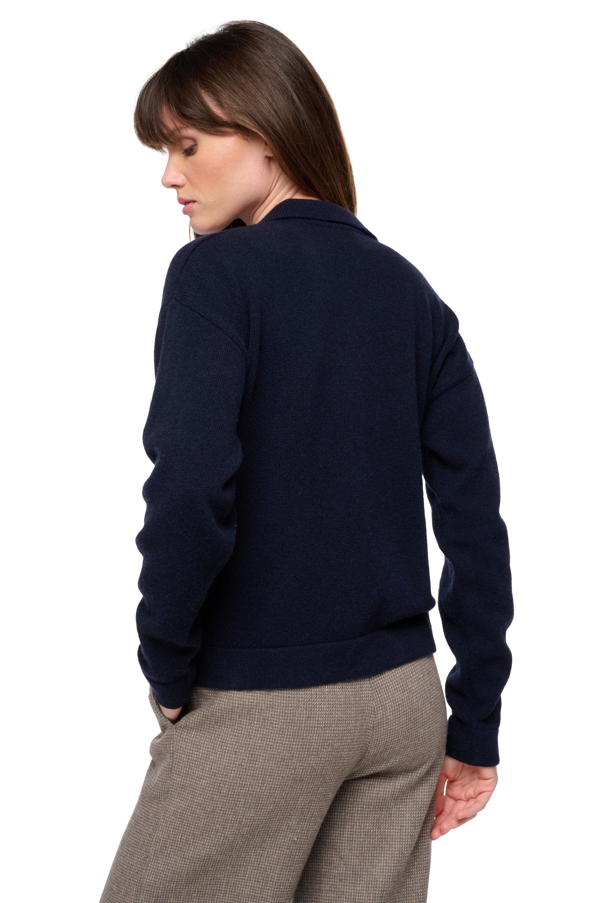 Serbia en yak femme - Vue 2 - bleu nuit - Mahogany