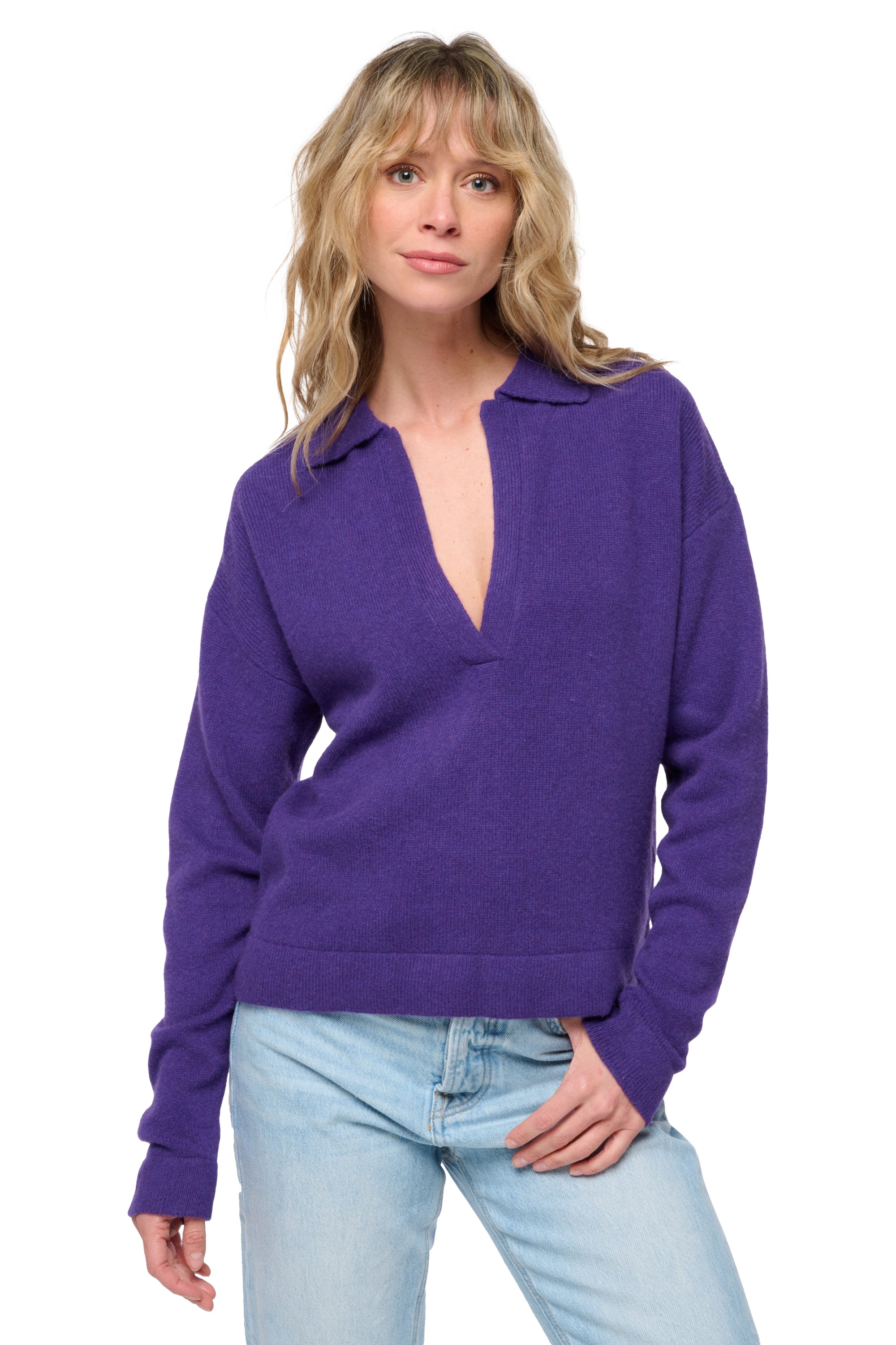 Serbia in yak dames - deep purple - Mahogany