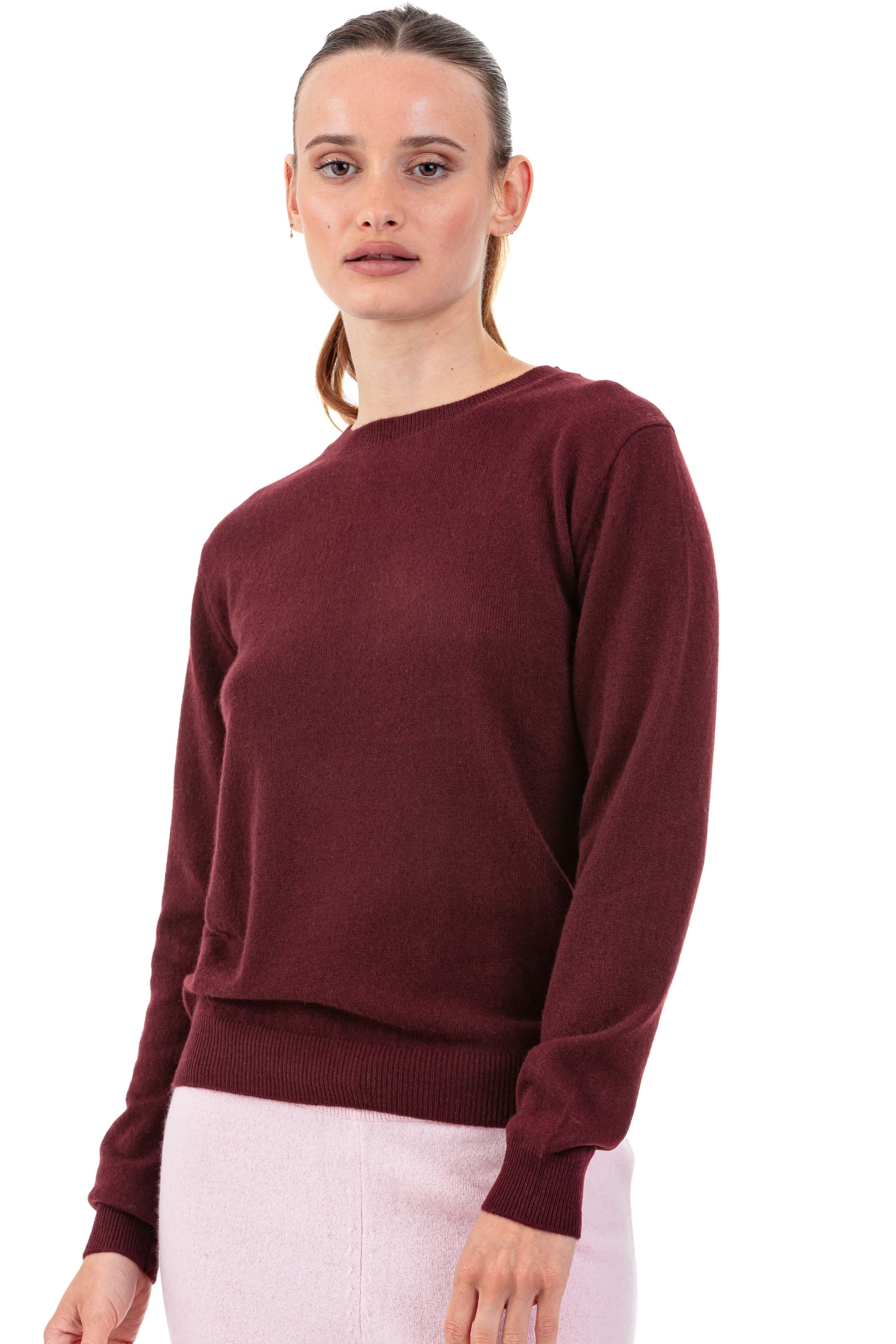 Thalia kasjmier damestrui - deep violet - Mahogany