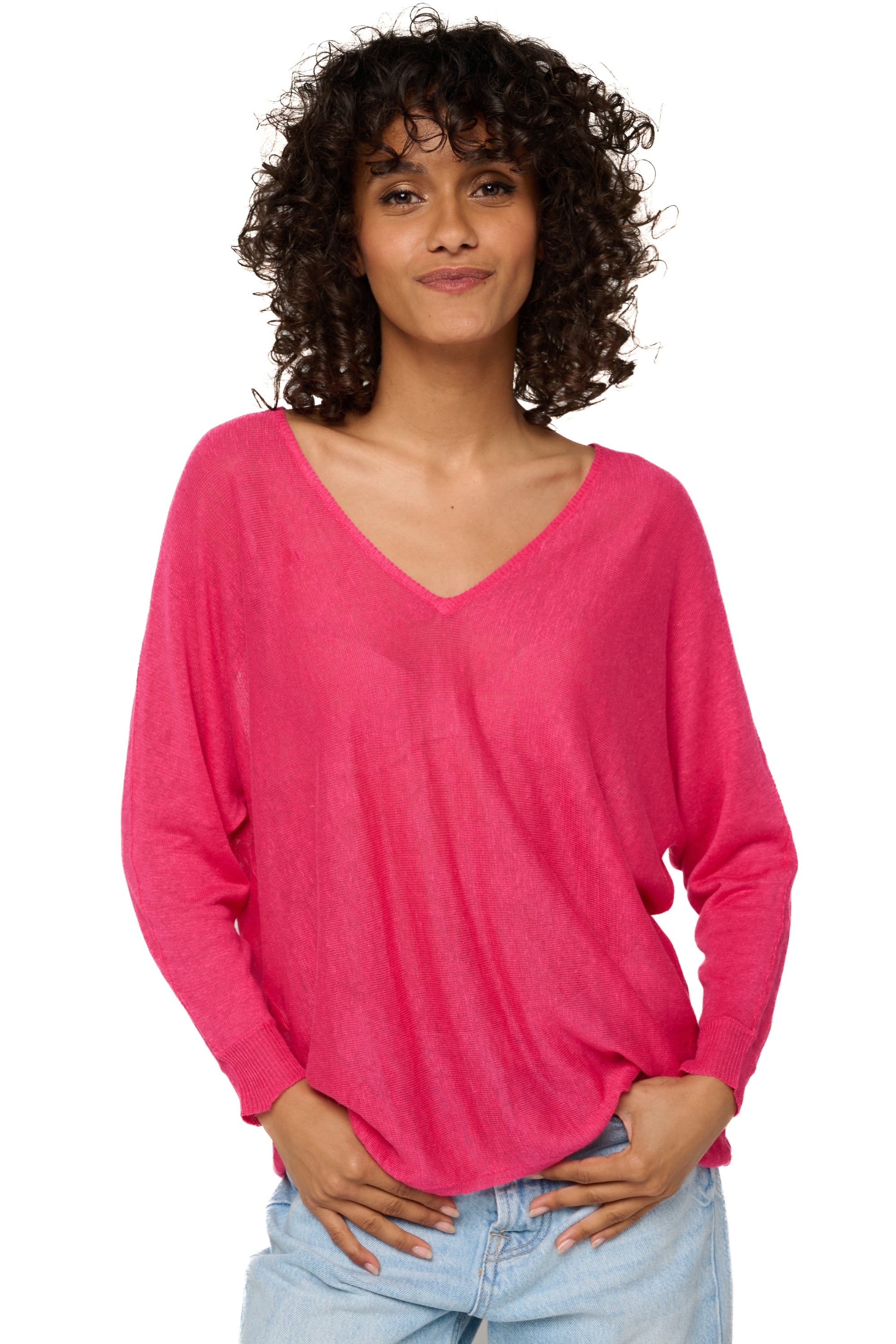 Ruby in linnen dames - crush - Mahogany
