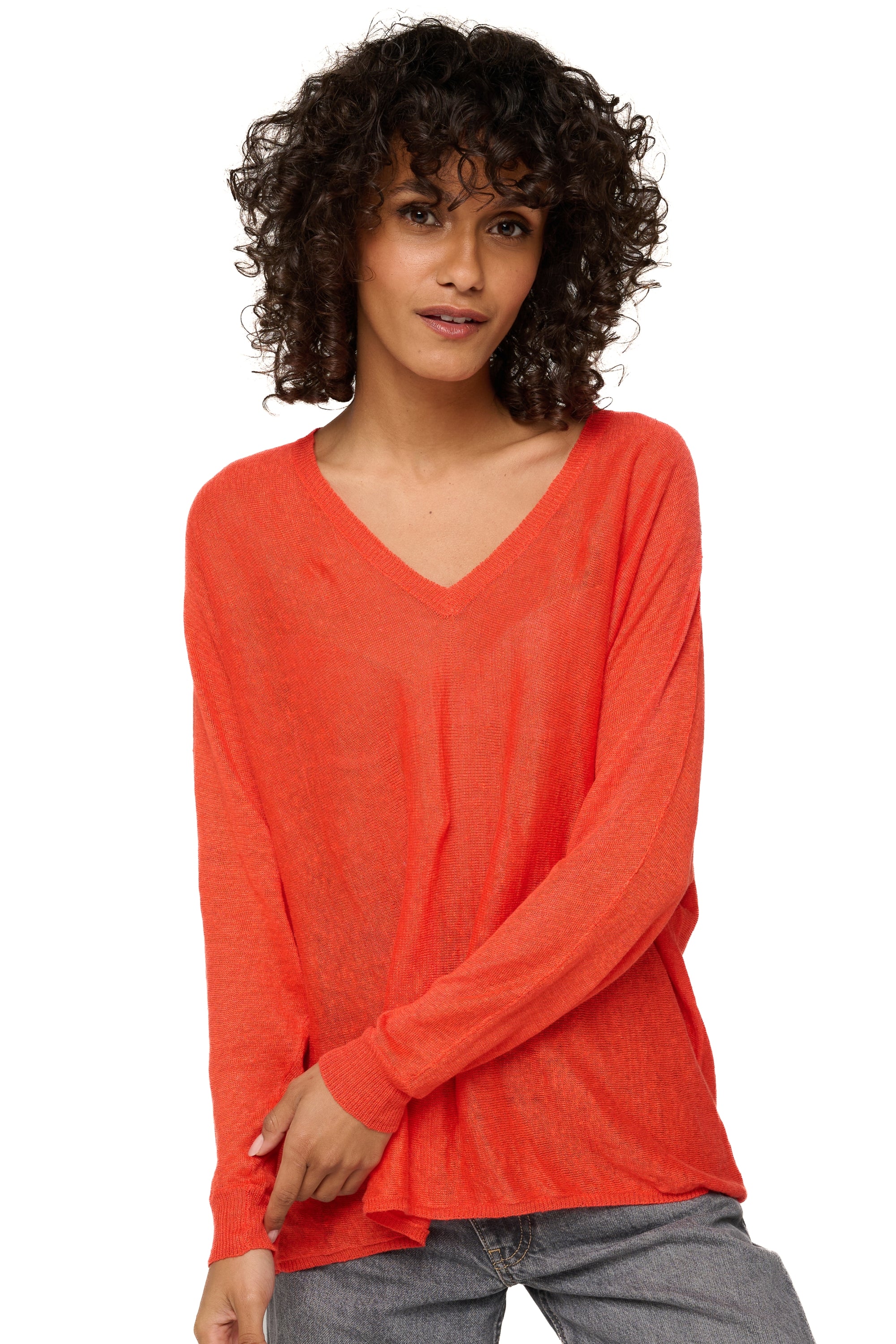 Ruby in linnen dames - salsa - Mahogany
