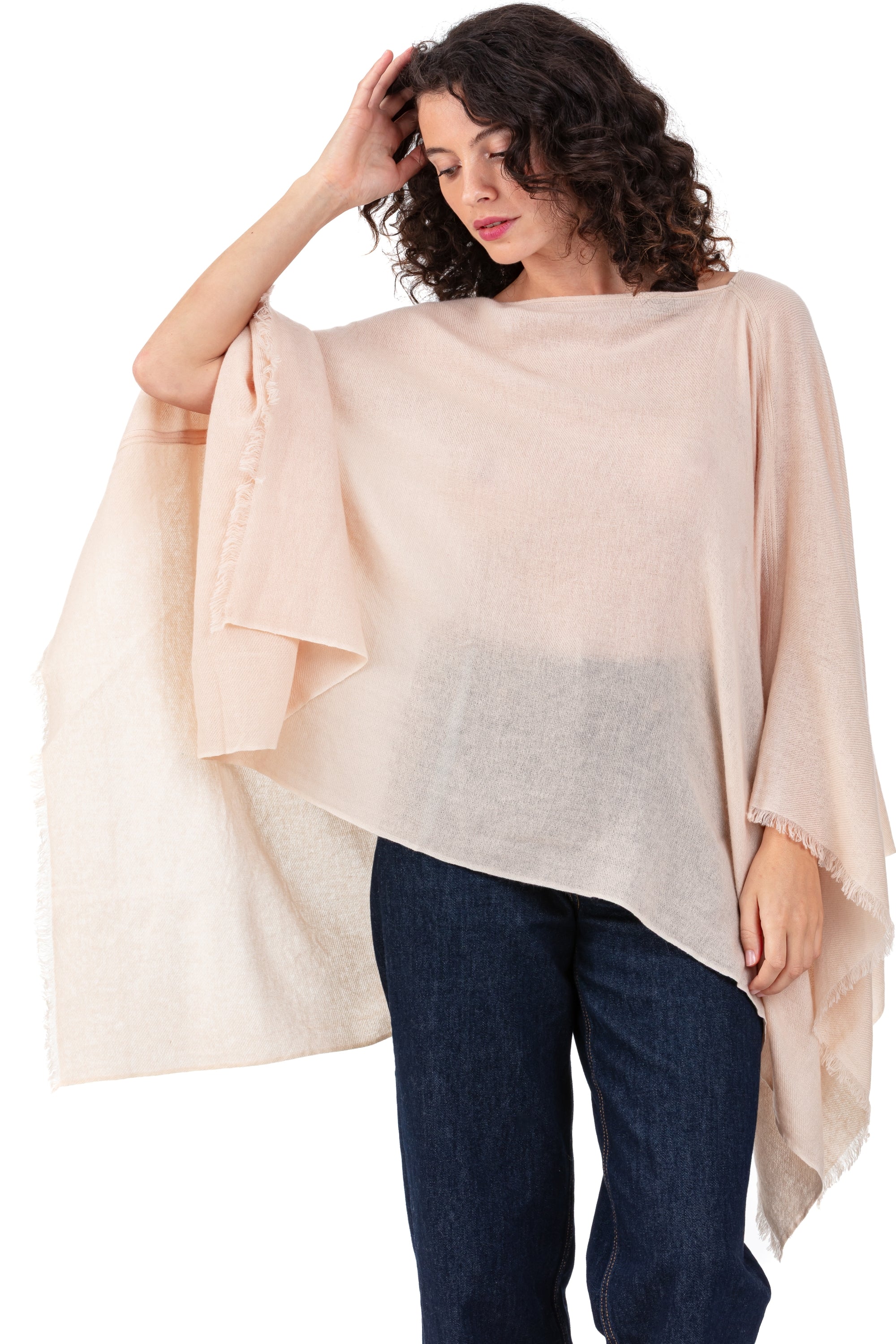 Tokyo in kasjmier voor dames - natural beige - Mahogany
