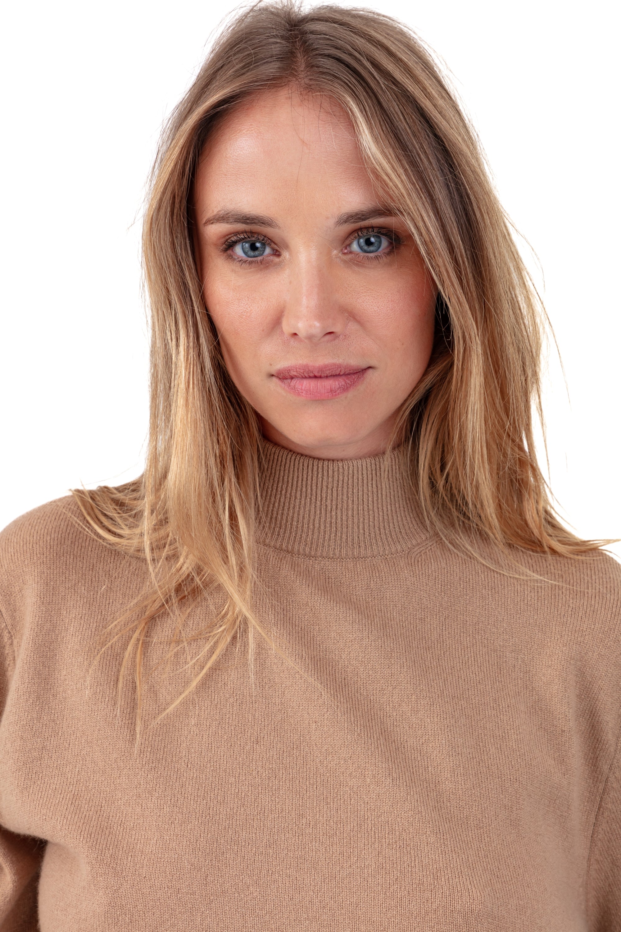 Pia en cachemire femme - Vue 3 - camel - Mahogany