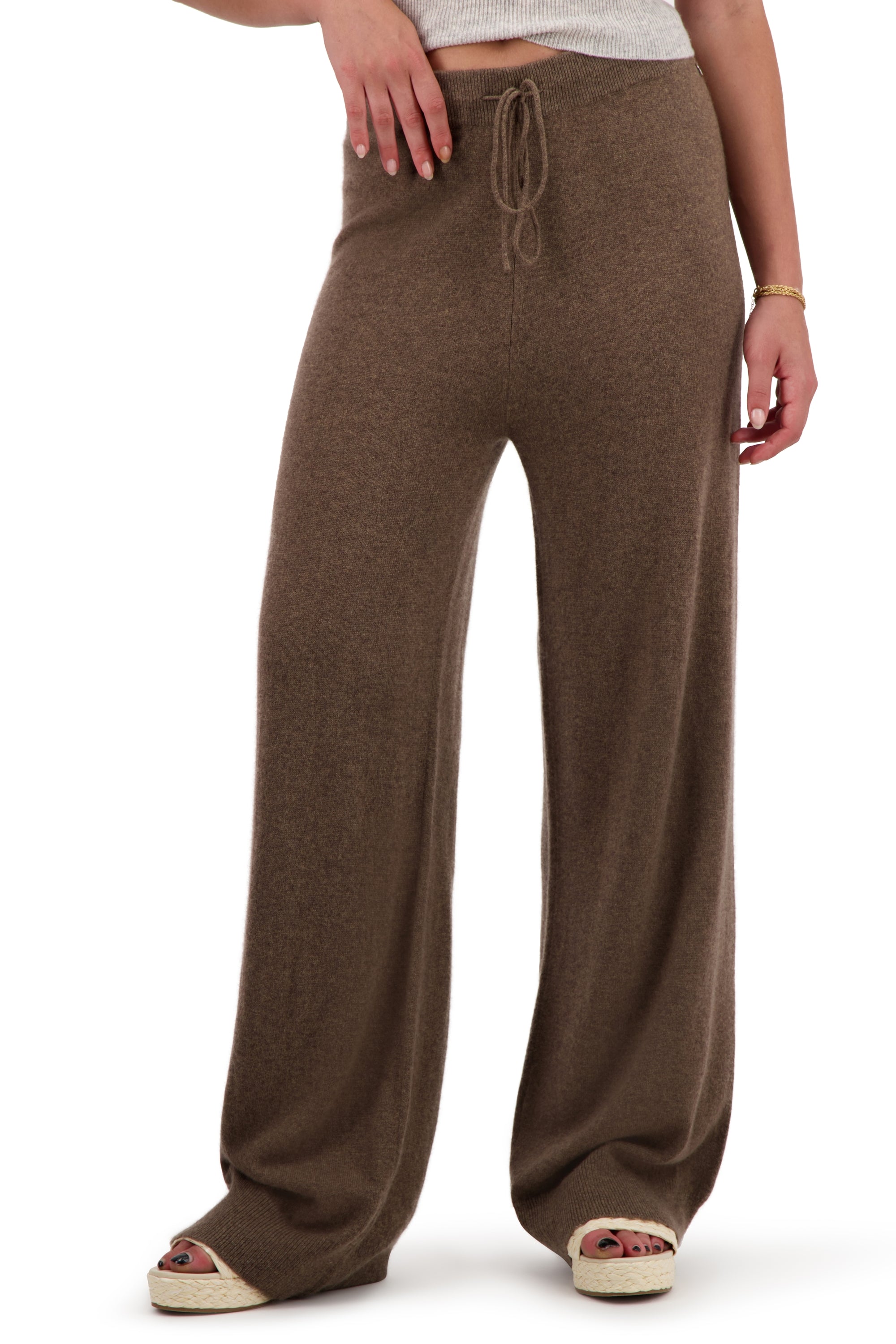 Reese kasjmier damestrui - natural dark brown - Mahogany