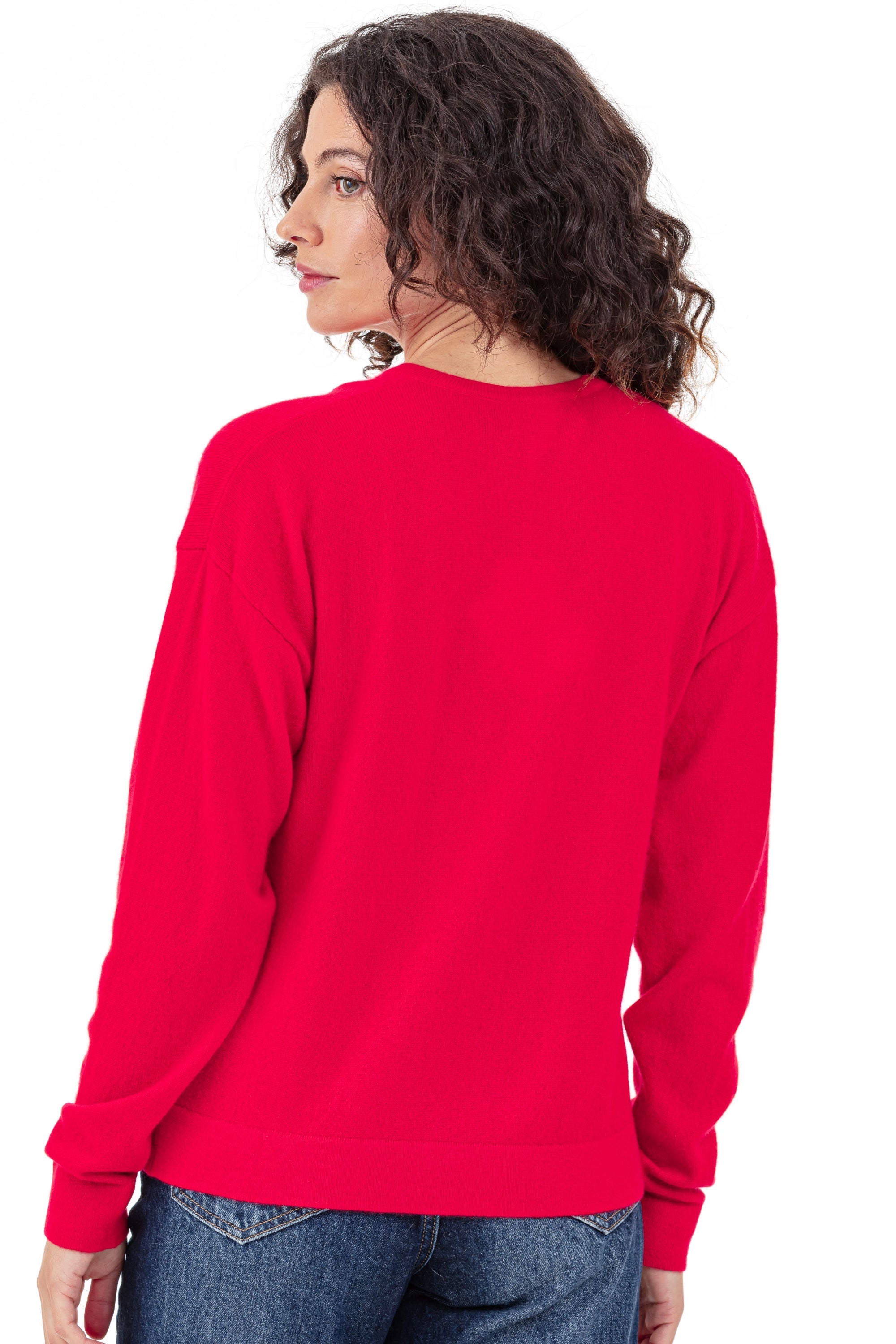 Rellule en cachemire femme - Vue 2 - rouge - Mahogany