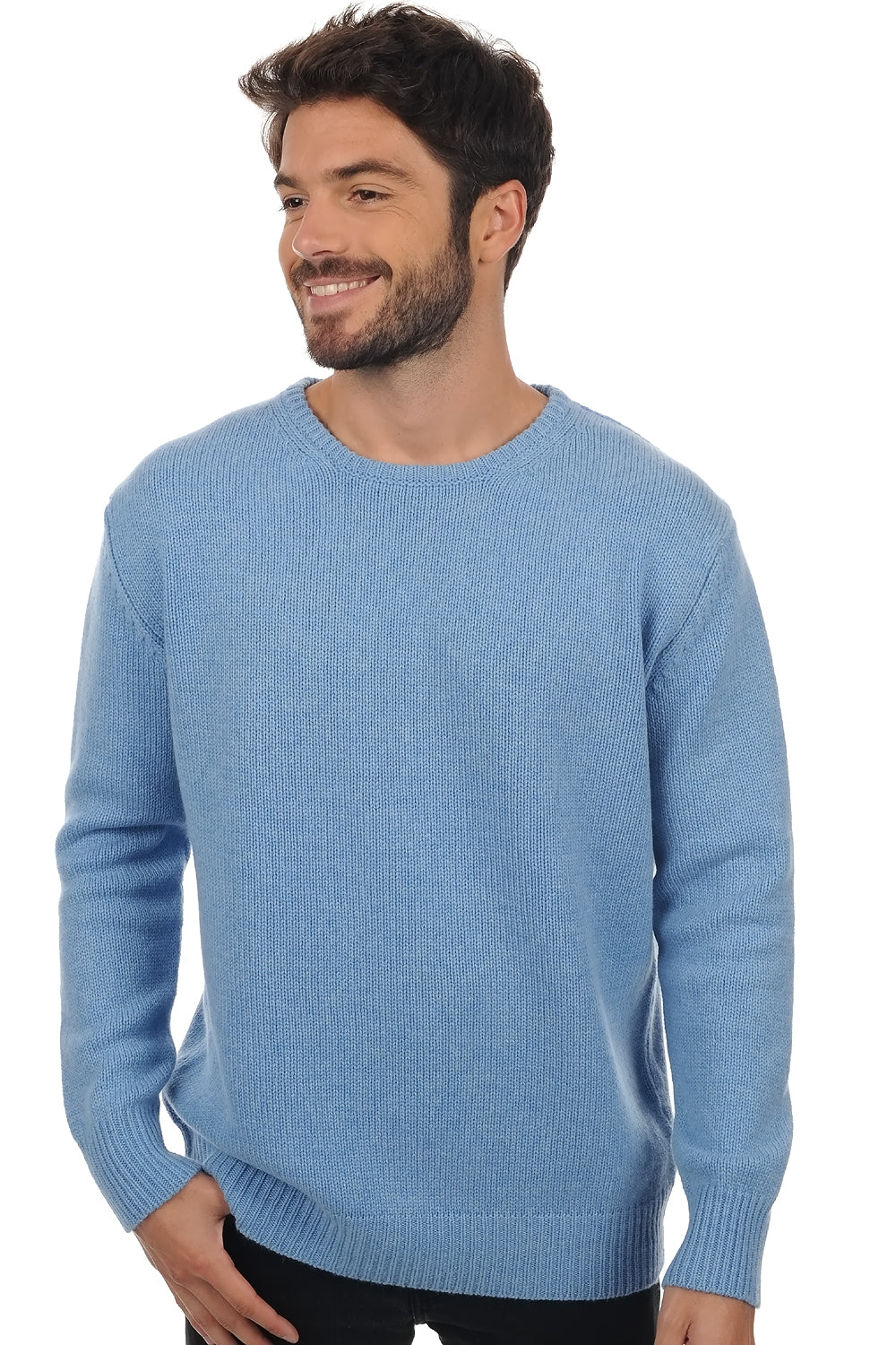 Bilal in kasjmier heren - bleu azur chiné - Mahogany
