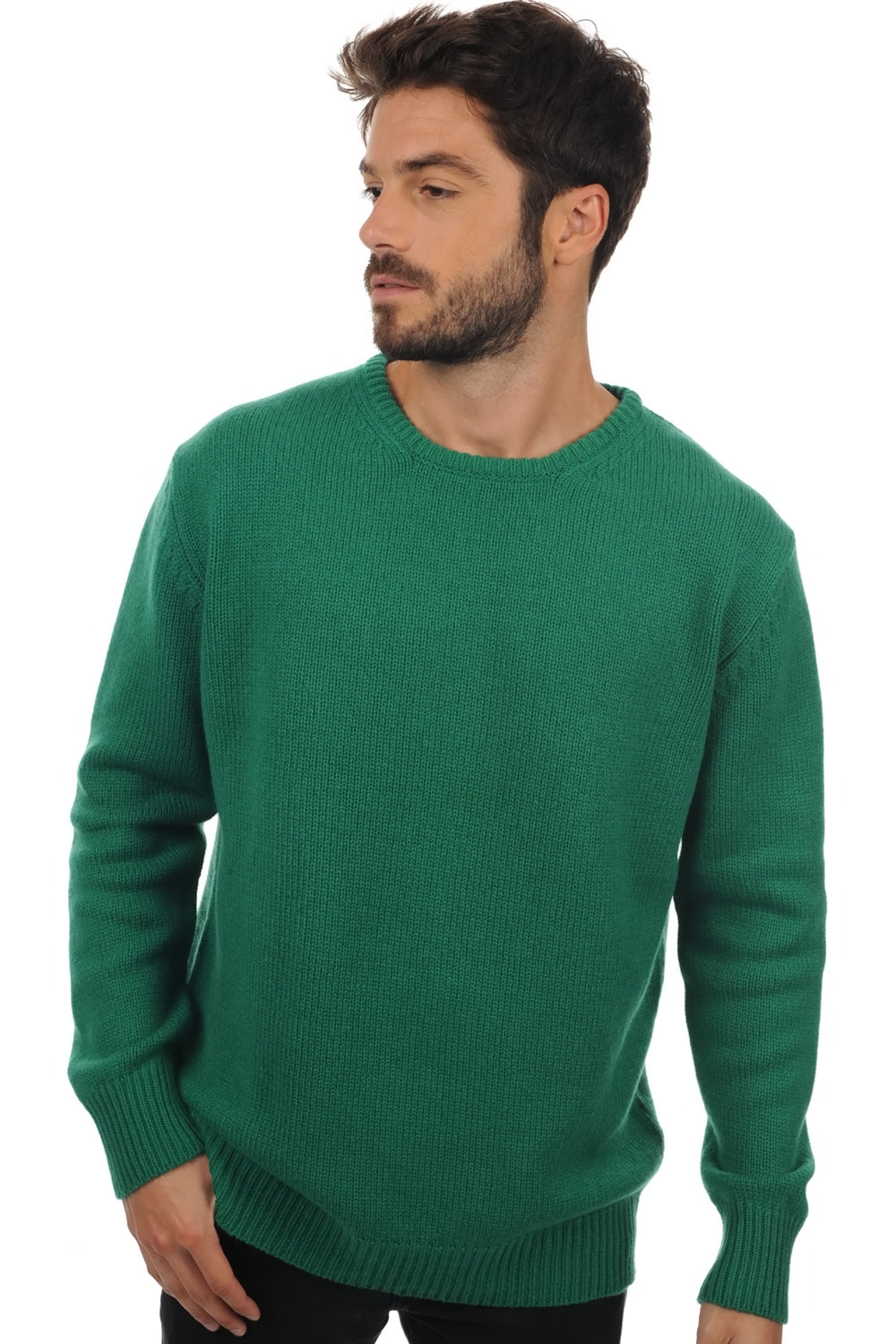 Bilal in kasjmier heren - Engels groen - Mahogany