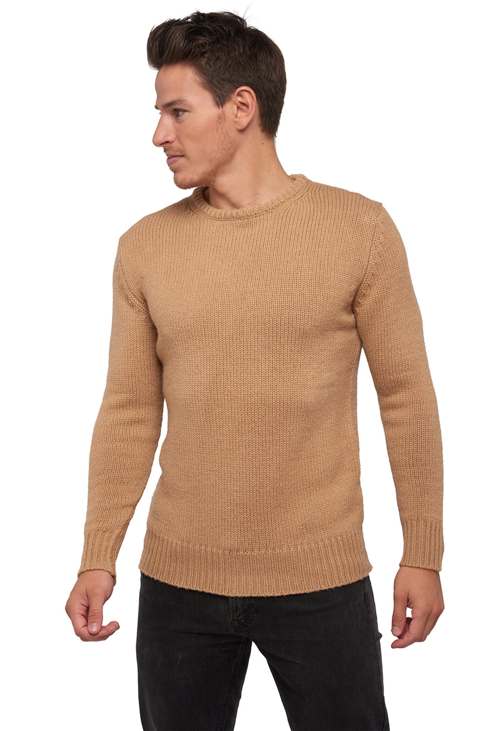 Cole in kameel heren - naturel camel - Mahogany
