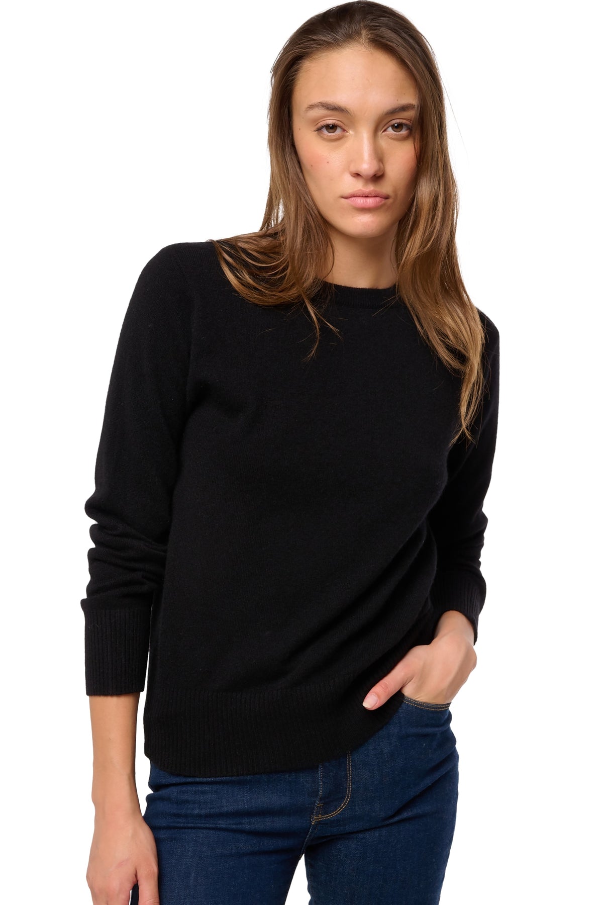 Daria in kasjmier dames - Weergave 1 - zwart - Mahogany
