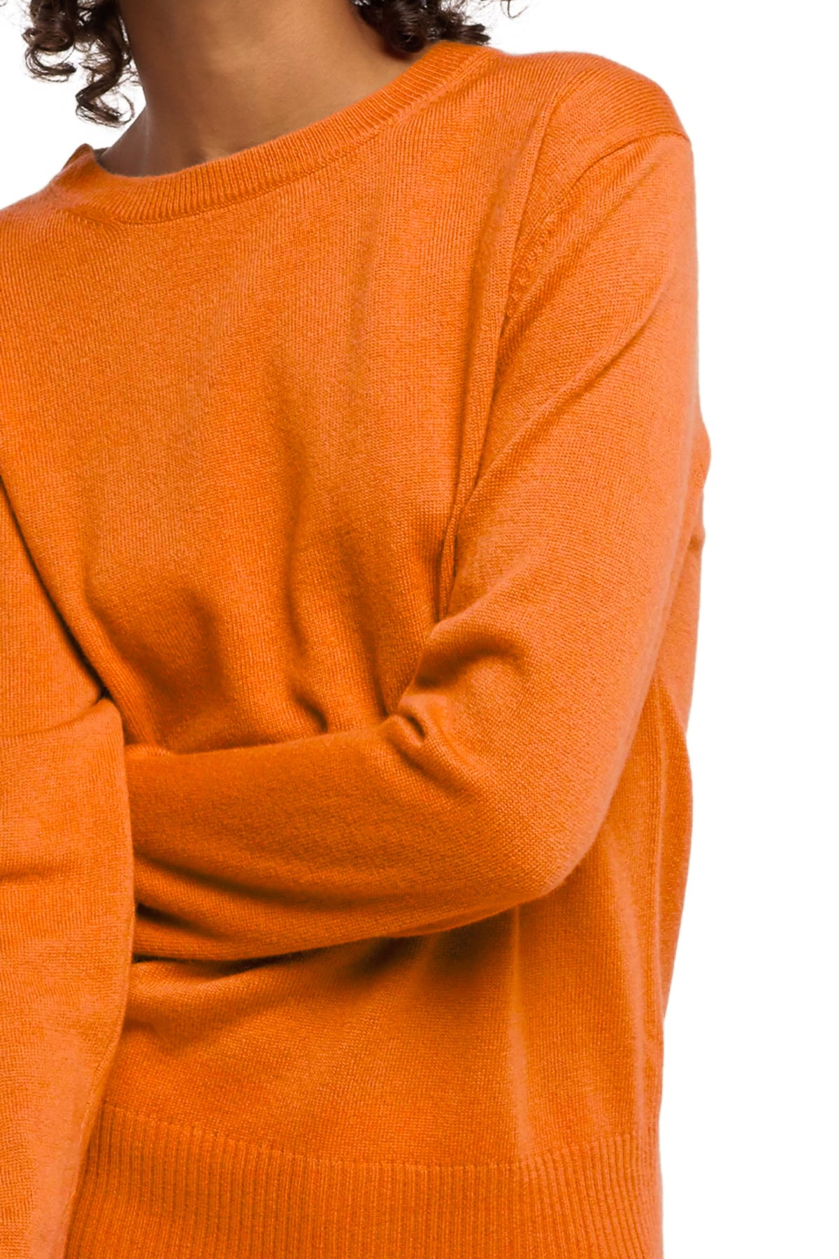 Daria in kasjmier dames - Aanzicht 1 - orange - Mahogany