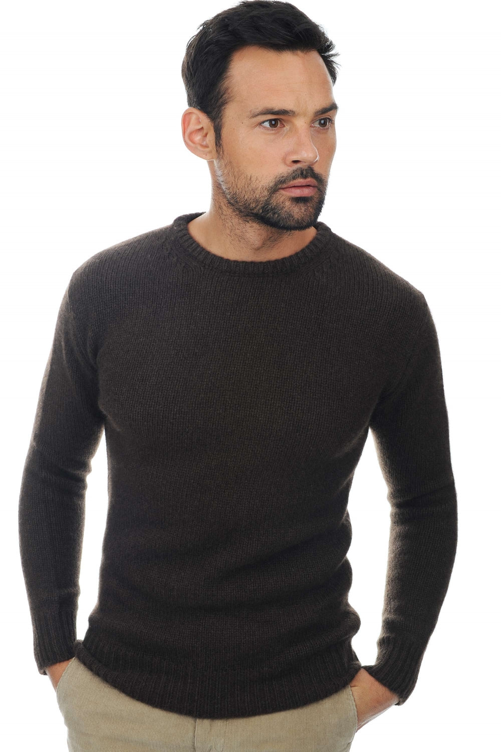 Ivan in yak heren - naturel bruin - Mahogany