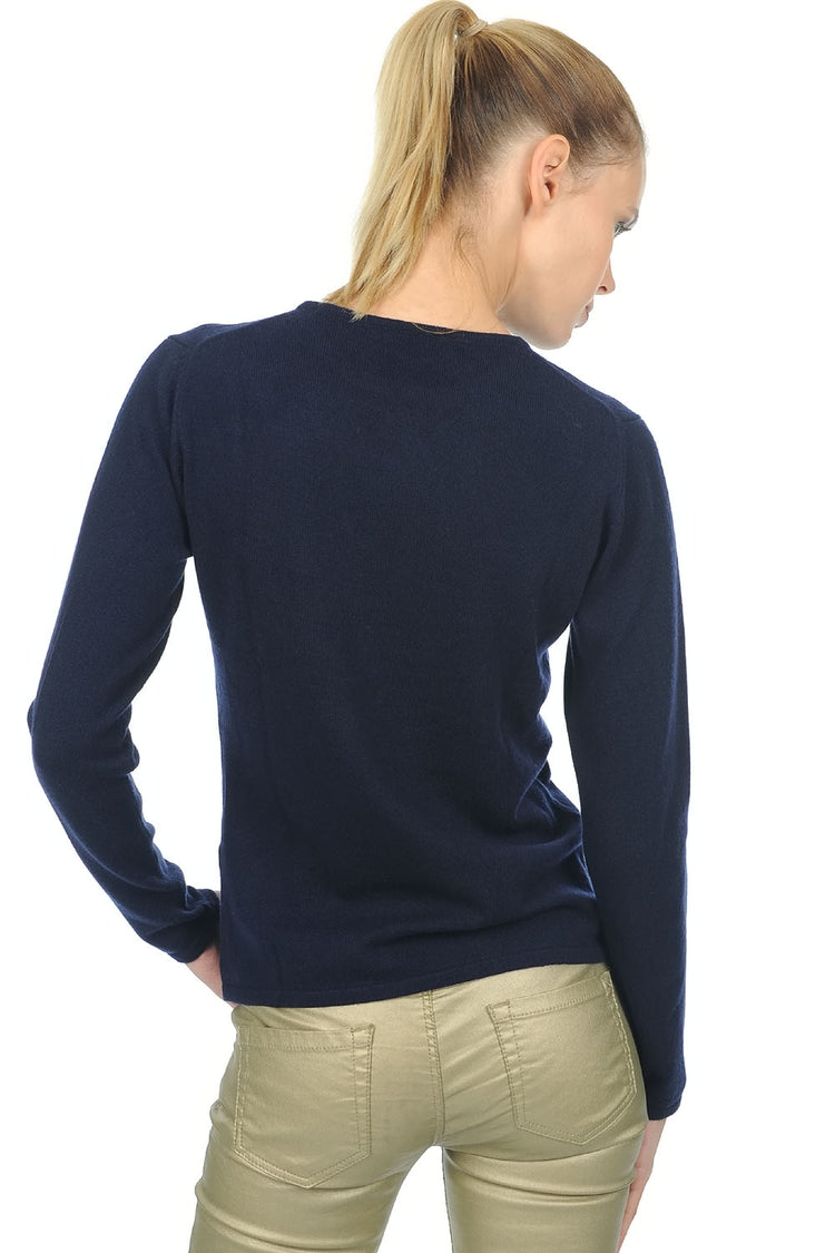 Line Premium kasjmier dames - Weergave 1 - premium navy - Mahogany