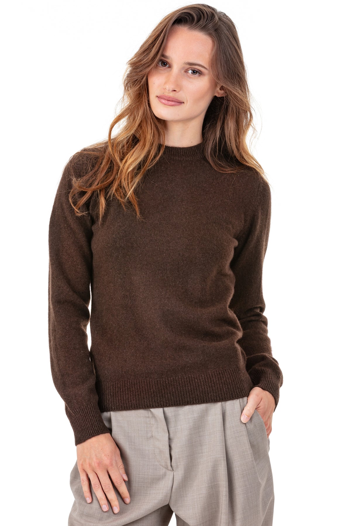 Prudence in yak dames - natuurlijk bruin - Mahogany