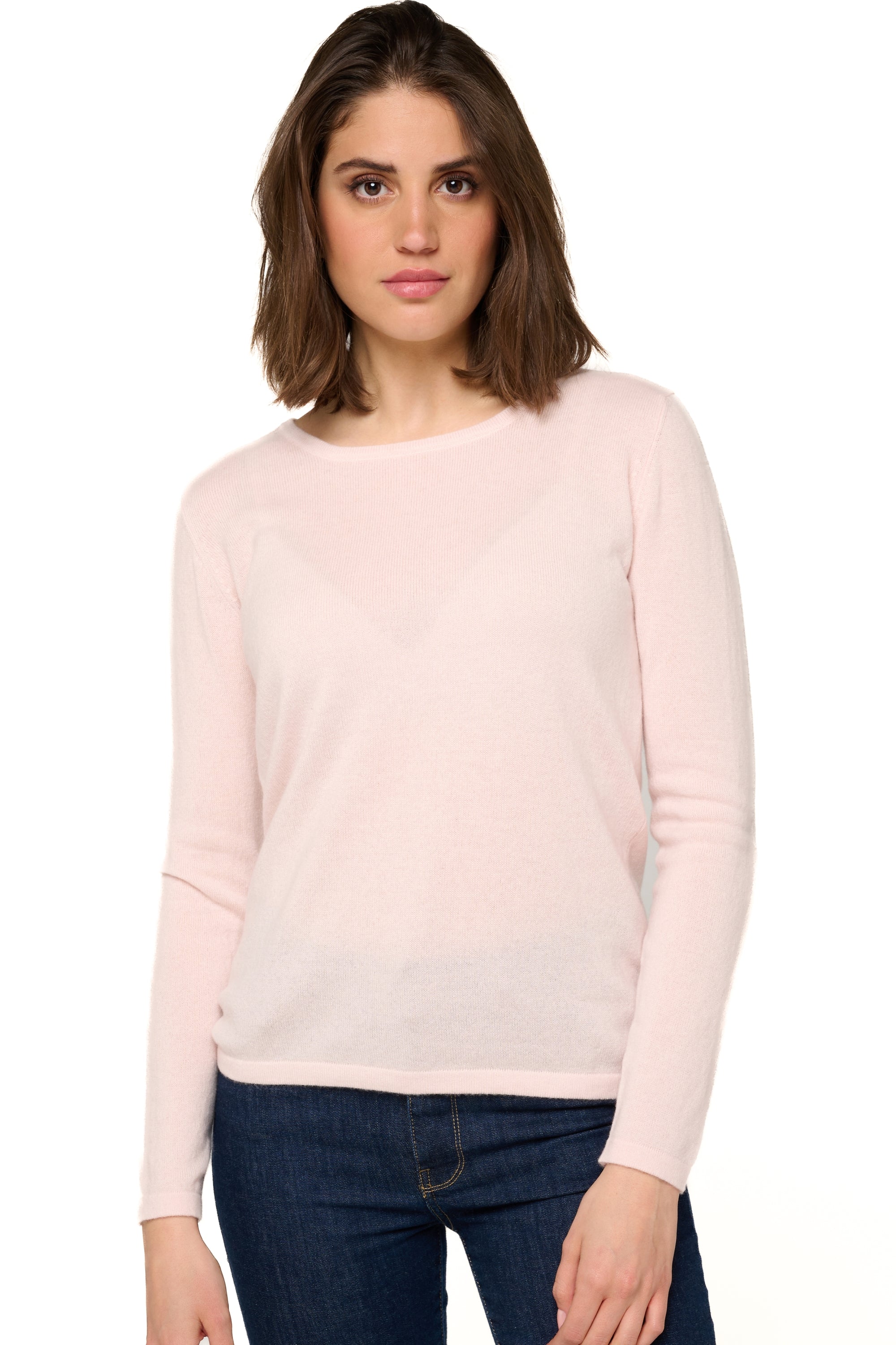 Solange in kasjmier dames - lichtroze - Mahogany