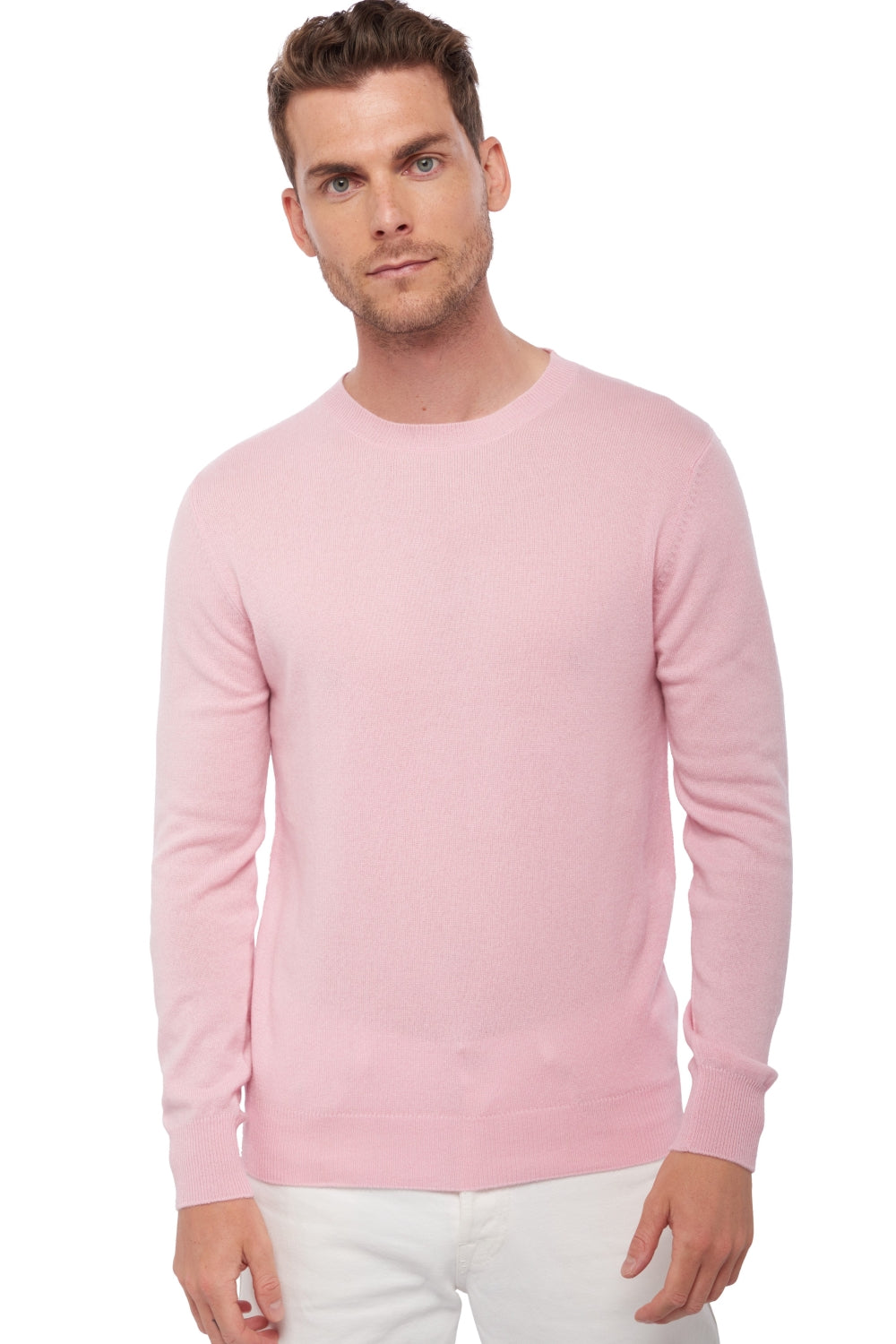 Tao in kasjmier heren - baby pink - Mahogany