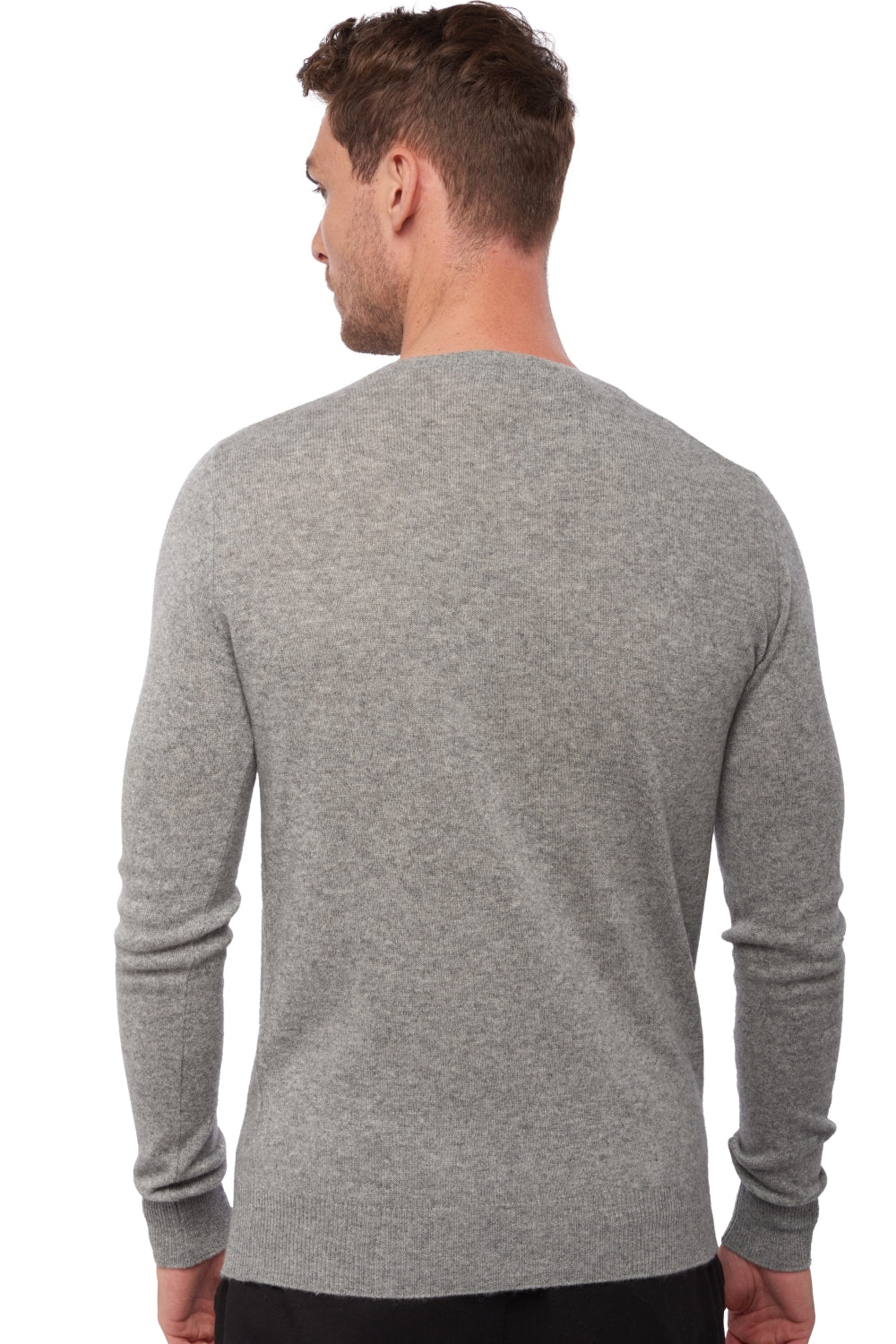 Tao in kasjmier heren - light grey - Mahogany