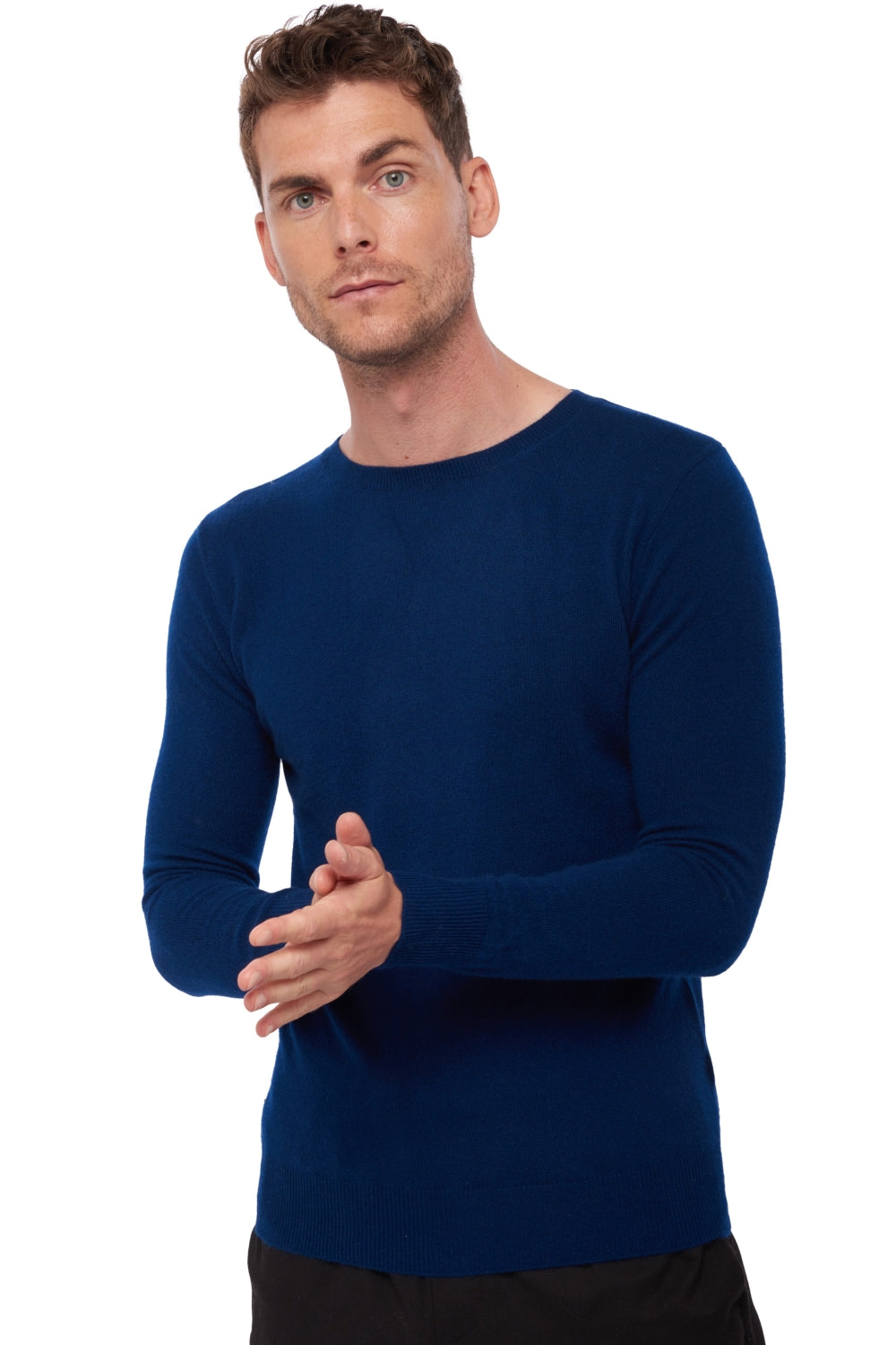 Tao in kasjmier heren - midnight - Mahogany