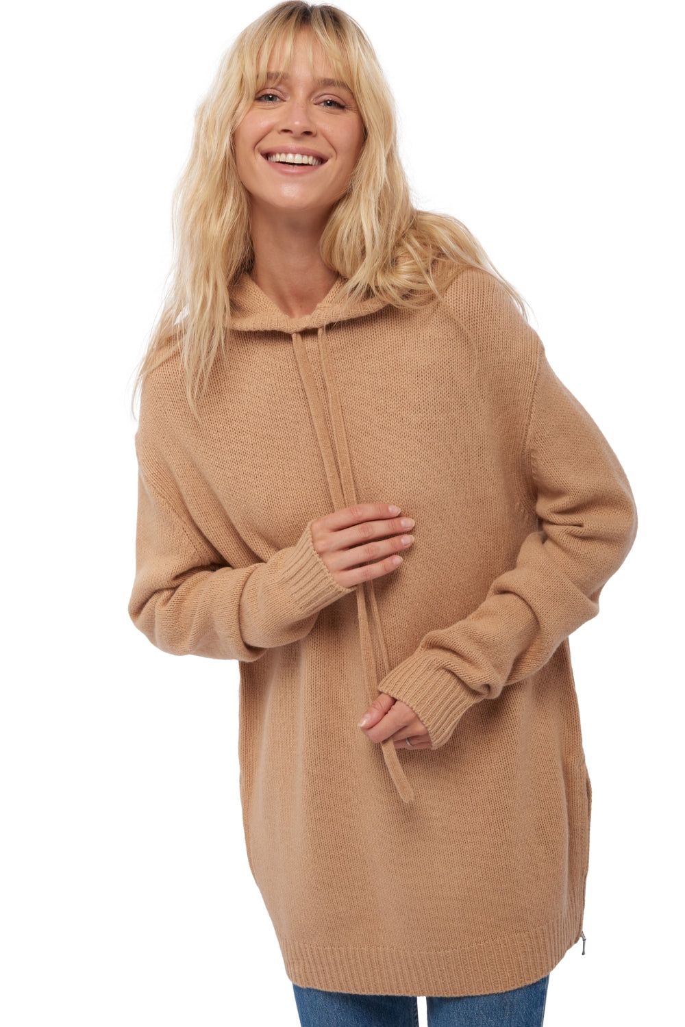 Veria in yak dames - camello - Mahogany
