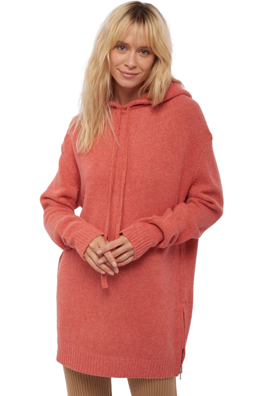 Veria in yak dames - tender peach - Mahogany