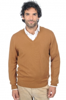 Vicuna  heren pullover met v hals vicunahe
