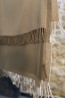 Kasjmier accesoires plaids amadora 140 x 220 natural brown   natural beige 140 x 220 cm