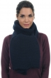 Kasjmier accesoires sjaals manouche donker marine 190 x 26 cm
