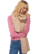 Kasjmier accesoires sjaals venus camel   licht roze 200 x 38 cm