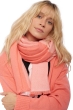 Kasjmier accesoires sjaals verona licht roze   peach 225 x 75 cm