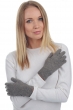 Kasjmier accessoires handschoenen manine donkergrijs gemeleerd 22 x 13 cm