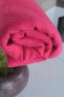 Kasjmier accessoires plaids erable 130 x 190 shocking pink bruin rood 130 x 190 cm