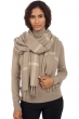 Kasjmier accessoires sjaals amsterdam natural beige natural brown 50 x 210 cm