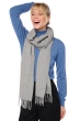 Kasjmier accessoires sjaals kazu200 grijs gemeleerd 200 x 35 cm