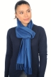 Kasjmier accessoires sjaals kazu200 pruissisch blauw 200 x 35 cm