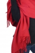 Kasjmier accessoires sjaals niry bruin rood 200x90cm