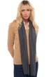 Kasjmier accessoires sjaals ozone dark grey 160 x 30 cm
