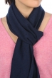 Kasjmier accessoires sjaals ozone donker marine 160 x 30 cm