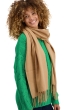 Kasjmier accessoires sjaals tartempion camel 210 x 45 cm