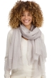 Kasjmier accessoires sjaals tonka parel grijs 200 cm x 120 cm