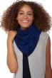 Kasjmier accessoires sjaals ulm ultra marine zwart 70 x 76 cm