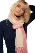 Kasjmier accessoires sjaals vaasa natural beige peach 200 x 70 cm
