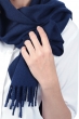 Kasjmier accessoires sjaals zak170 donker marine 170 x 25 cm
