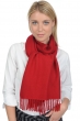 Kasjmier accessoires sjaals zak200 bruin rood 200 x 35 cm