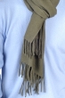 Kasjmier accessoires sjaals zak200 kaki 200 x 35 cm