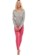 Kasjmier dames kasjmier broeken leggings xelina shocking pink 4xl