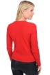Kasjmier dames kasjmier pullover met ronde hals line premium rood 2xl