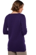 Kasjmier dames kasjmier pullover met v hals vanessa deep purple 2xl