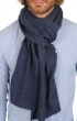 Kasjmier dames kasjmier sjaals miaou indigo 210 x 38 cm