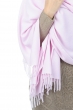 Kasjmier dames kasjmier sjaals niry licht roze 200x90cm