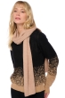 Kasjmier dames kasjmier sjaals ozone almondine 160 x 30 cm
